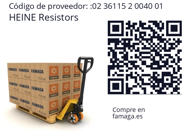   HEINE Resistors 02 36115 2 0040 01