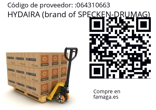   HYDAIRA (brand of SPECKEN-DRUMAG) 064310663