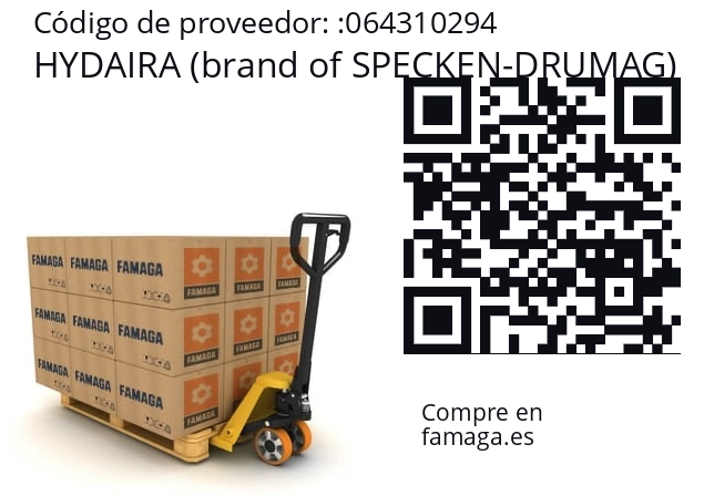   HYDAIRA (brand of SPECKEN-DRUMAG) 064310294