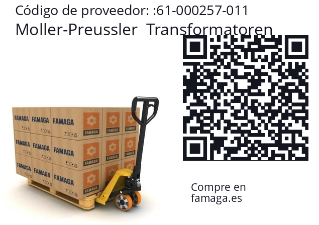   Moller-Preussler  Transformatoren 61-000257-011