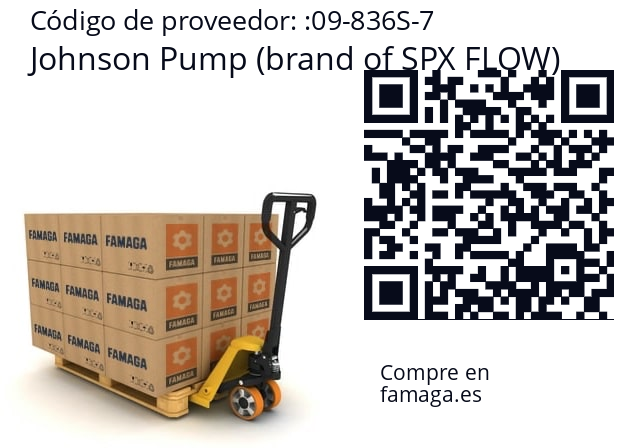   Johnson Pump (brand of SPX FLOW) 09-836S-7