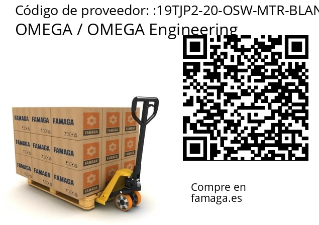   OMEGA / OMEGA Engineering 19TJP2-20-OSW-MTR-BLANK