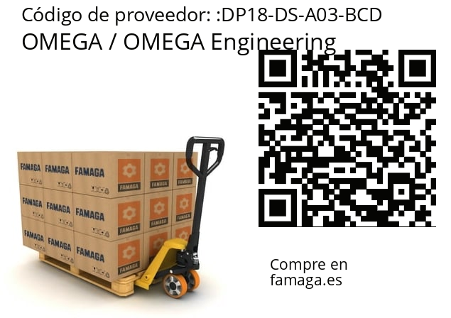   OMEGA / OMEGA Engineering DP18-DS-A03-BCD