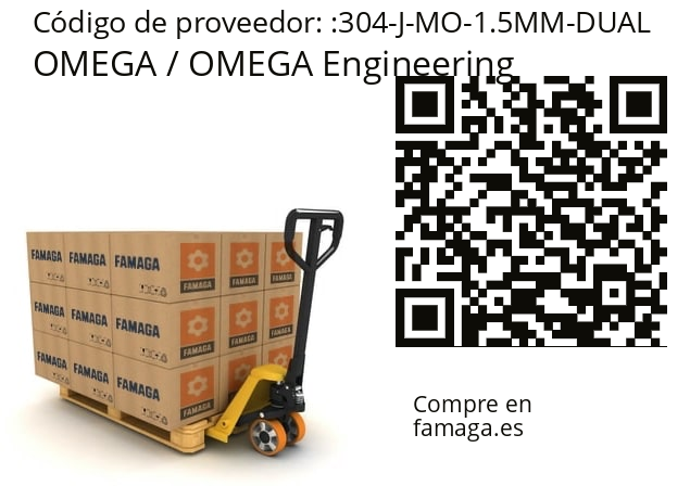  OMEGA / OMEGA Engineering 304-J-MO-1.5MM-DUAL