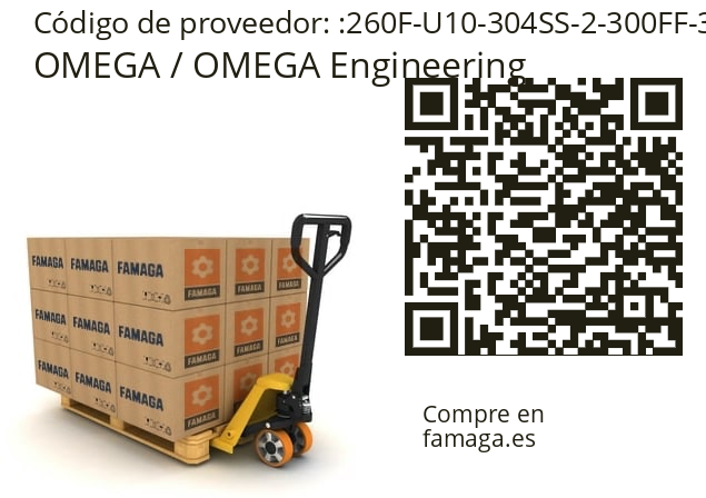   OMEGA / OMEGA Engineering 260F-U10-304SS-2-300FF-304SS