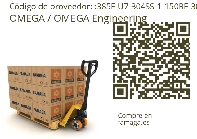   OMEGA / OMEGA Engineering 385F-U7-304SS-1-150RF-304SS