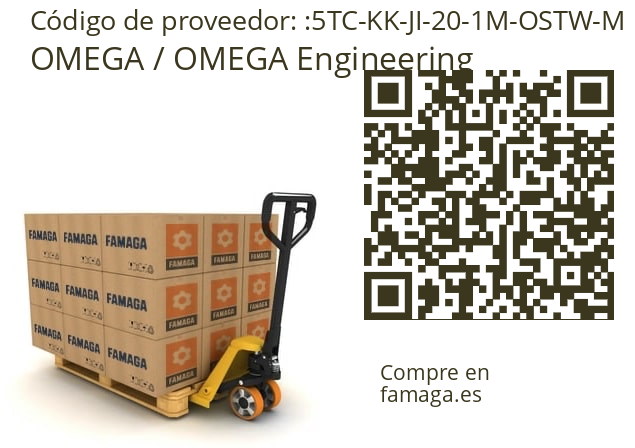   OMEGA / OMEGA Engineering 5TC-KK-JI-20-1M-OSTW-M
