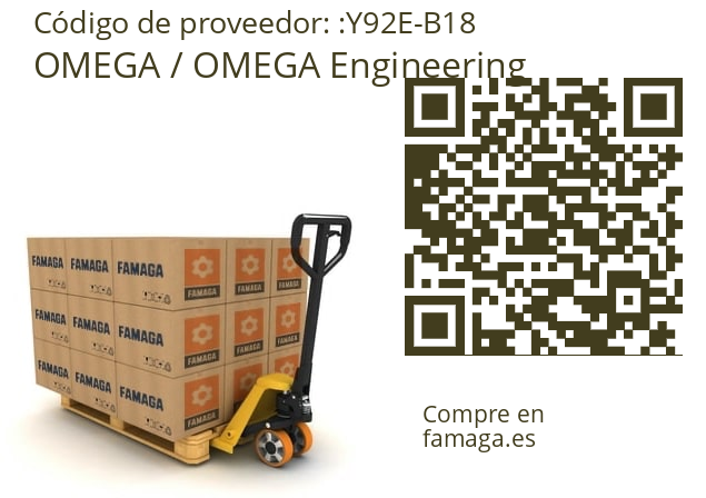   OMEGA / OMEGA Engineering Y92E-B18