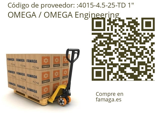   OMEGA / OMEGA Engineering 4015-4.5-25-TD 1"