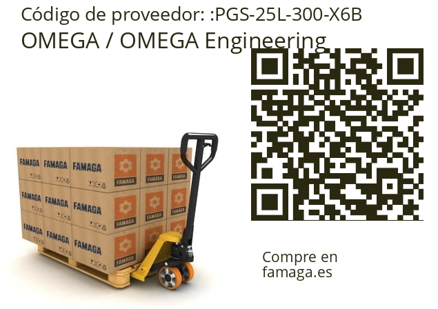   OMEGA / OMEGA Engineering PGS-25L-300-X6B