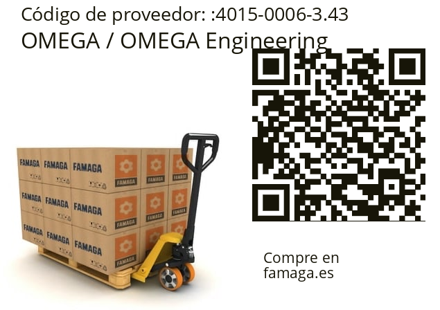   OMEGA / OMEGA Engineering 4015-0006-3.43
