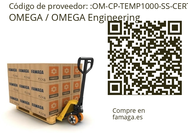   OMEGA / OMEGA Engineering OM-CP-TEMP1000-SS-CERT