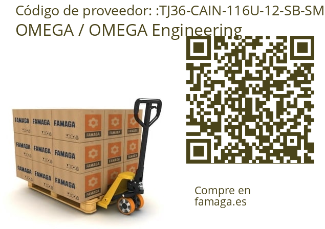   OMEGA / OMEGA Engineering TJ36-CAIN-116U-12-SB-SMPW-M