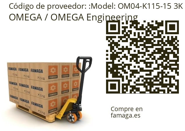   OMEGA / OMEGA Engineering Model: OM04-K115-15 3K