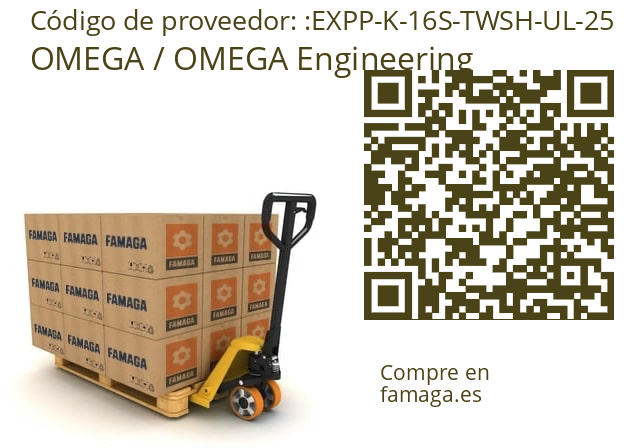   OMEGA / OMEGA Engineering EXPP-K-16S-TWSH-UL-25