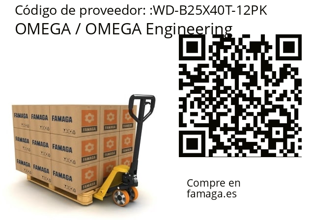   OMEGA / OMEGA Engineering WD-B25X40T-12PK