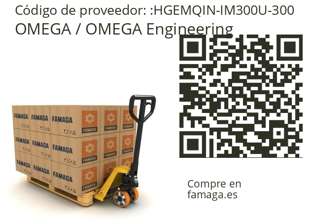   OMEGA / OMEGA Engineering HGEMQIN-IM300U-300