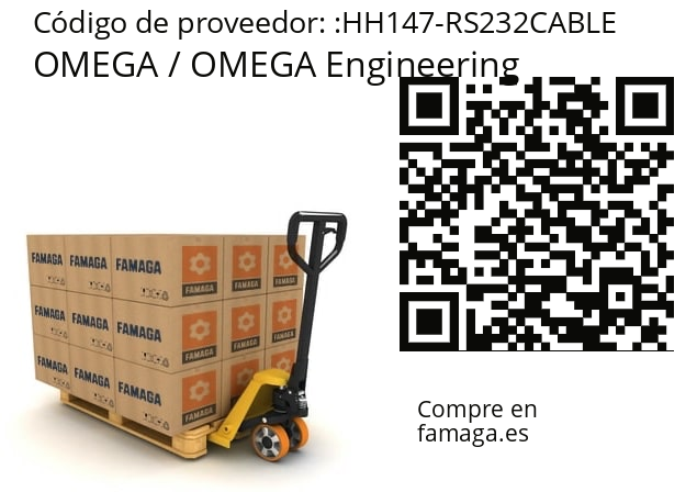   OMEGA / OMEGA Engineering HH147-RS232CABLE