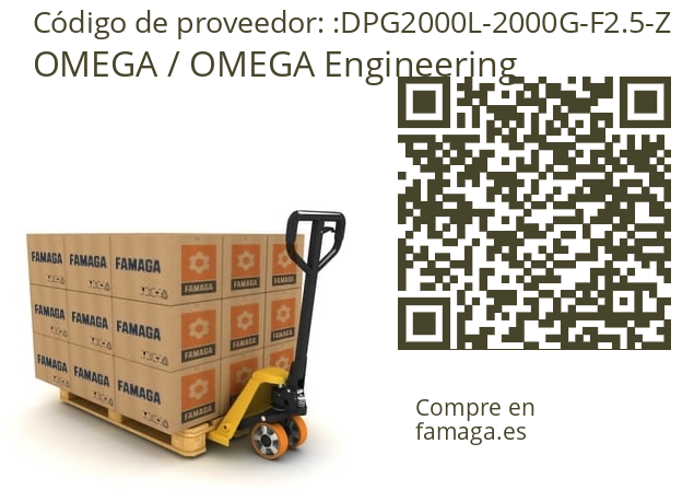   OMEGA / OMEGA Engineering DPG2000L-2000G-F2.5-Z