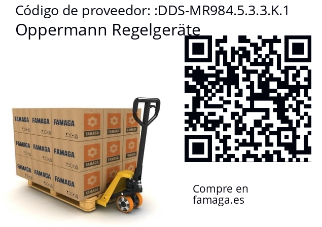   Oppermann Regelgeräte DDS-MR984.5.3.3.K.1