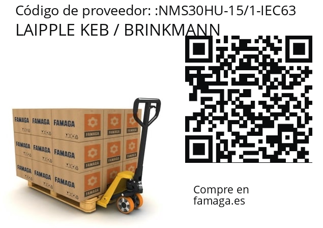   LAIPPLE KEB / BRINKMANN NMS30HU-15/1-IEC63