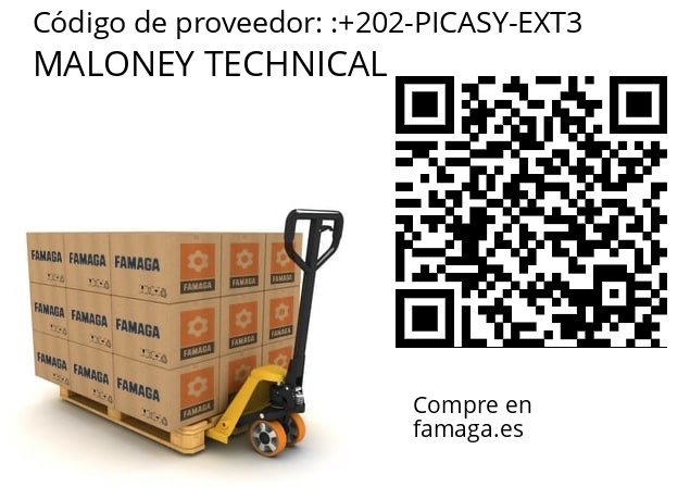  MALONEY TECHNICAL +202-PICASY-EXT3