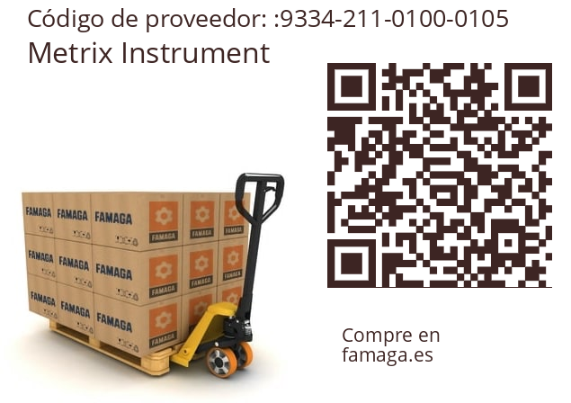   Metrix Instrument 9334-211-0100-0105