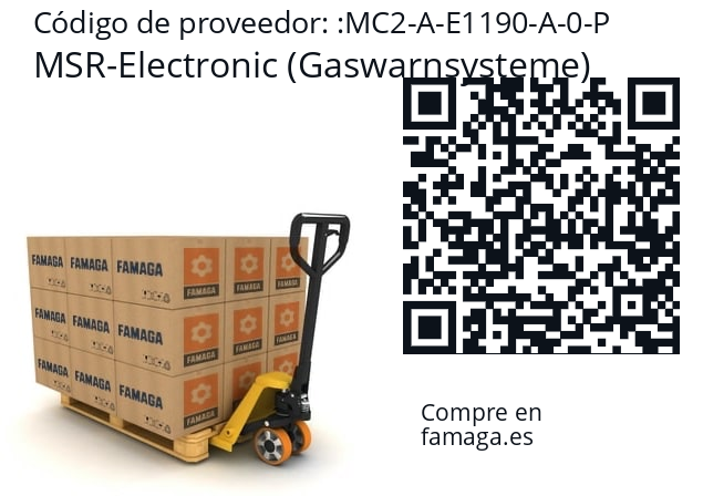   MSR-Electronic (Gaswarnsysteme) MC2-A-E1190-A-0-P