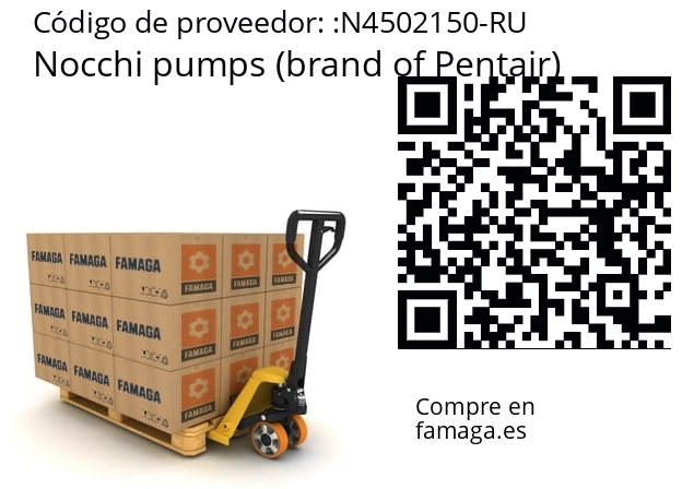   Nocchi pumps (brand of Pentair) N4502150-RU
