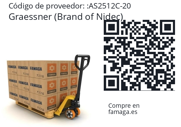   Graessner (Brand of Nidec) AS2512C-20