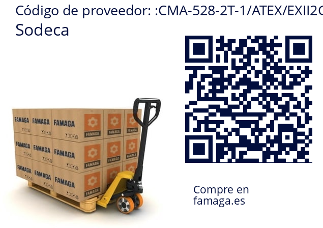   Sodeca CMA-528-2T-1/ATEX/EXII2G EX E