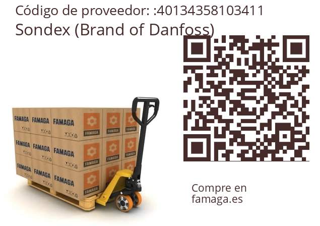   Sondex (Brand of Danfoss) 40134358103411