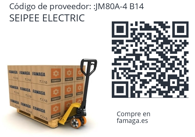   SEIPEE ELECTRIC JM80A-4 B14
