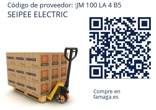   SEIPEE ELECTRIC JM 100 LA 4 B5