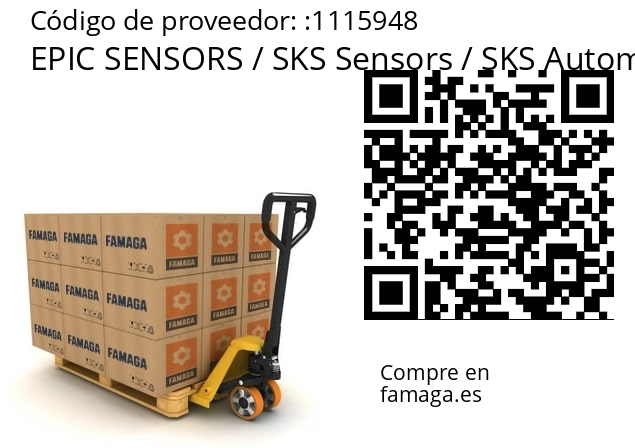   EPIC SENSORS / SKS Sensors / SKS Automaatio (Brand of Lapp Group) 1115948