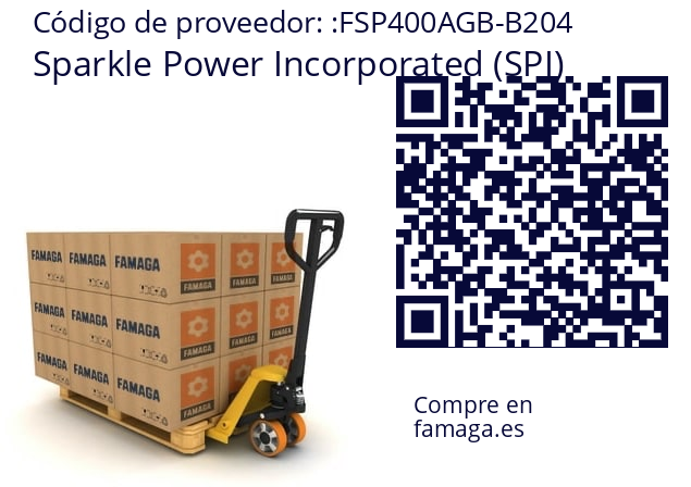   Sparkle Power Incorporated (SPI) FSP400AGB-B204