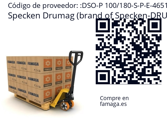   Specken Drumag (brand of Specken-DRUMAG) DSO-P 100/180-S-P-E-46518