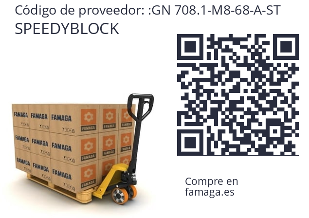   SPEEDYBLOCK GN 708.1-M8-68-A-ST
