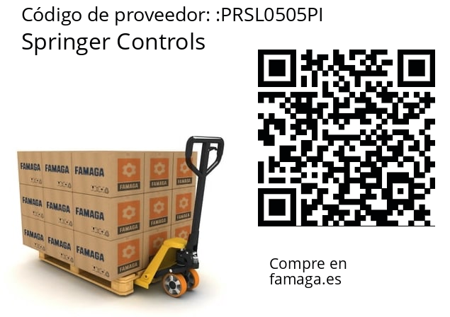   Springer Controls PRSL0505PI