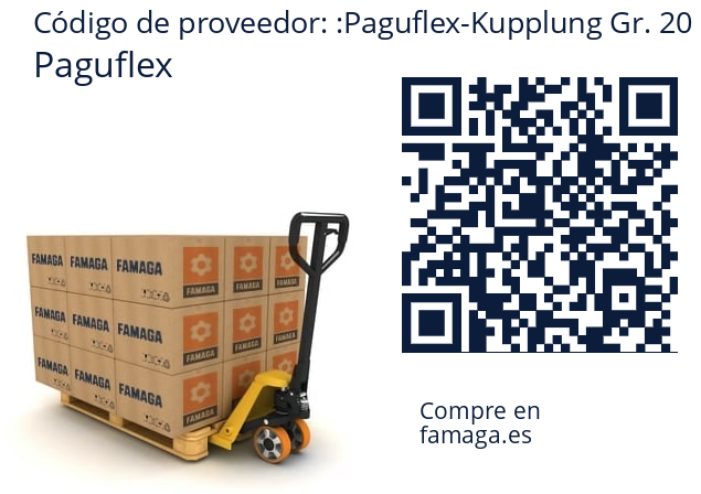   Paguflex Paguflex-Kupplung Gr. 20