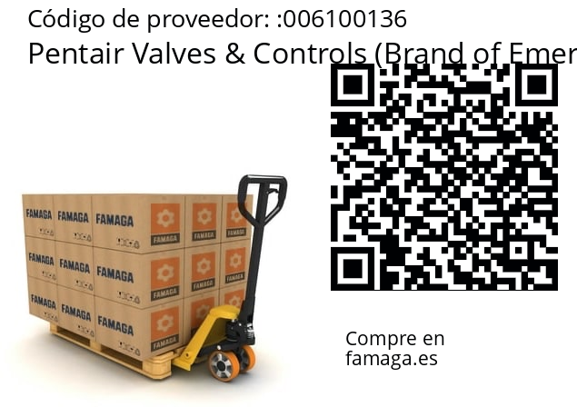   Pentair Valves & Controls (Brand of Emerson) 006100136