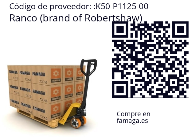   Ranco (brand of Robertshaw) K50-P1125-00