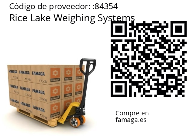   Rice Lake Weighing Systems 84354