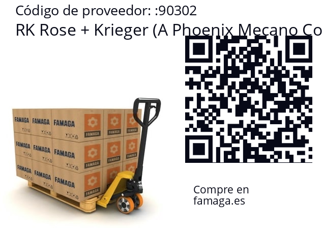   RK Rose + Krieger (A Phoenix Mecano Company) 90302