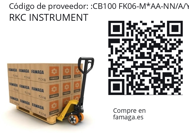   RKC INSTRUMENT CB100 FK06-M*AA-NN/A/Y