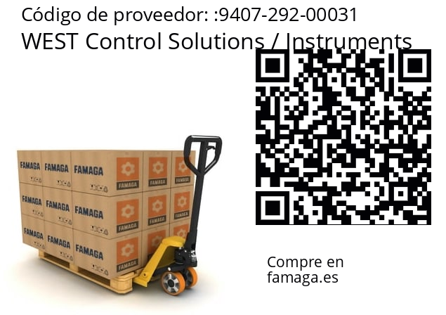   WEST Control Solutions / Instruments 9407-292-00031