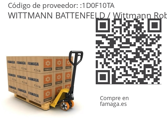  1D0F000026 WITTMANN BATTENFELD / Wittmann Robot 1D0F10TA