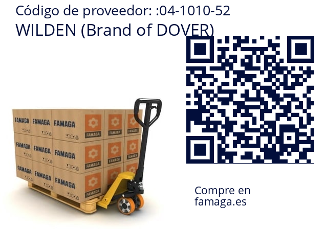   WILDEN (Brand of DOVER) 04-1010-52