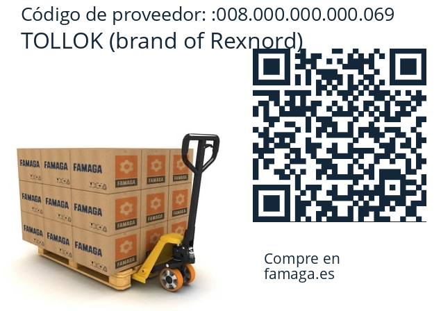   TOLLOK (brand of Rexnord) 008.000.000.000.069