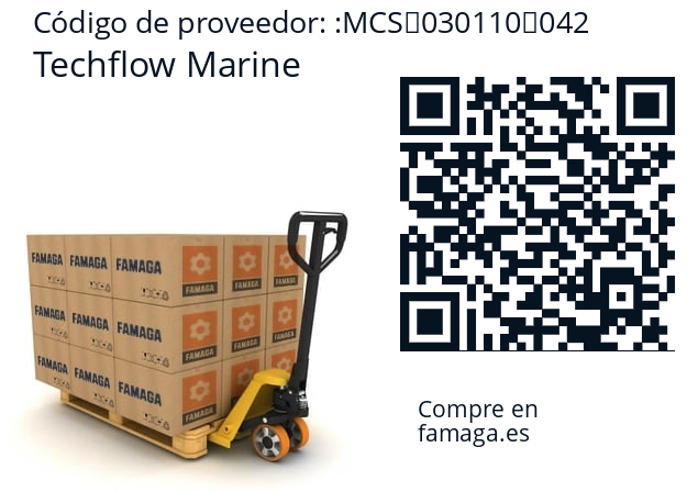   Techflow Marine MCS‐030110‐042